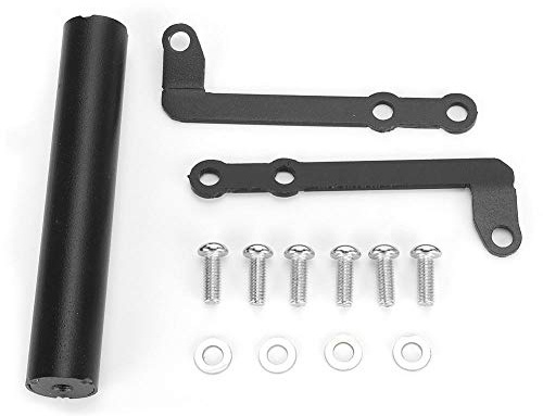 KIMISS GPS Navigationshalterung, Aluminiumlegierung Motorrad GPS Navigationsrahmen Handyhalter Passend für 1000 2015-2018 (Schwarz)