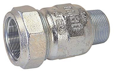 GEBO TG-Klemmverbinder, DN 25 - AG 1 Zoll x Ø 33,7 mm - für Stahlrohr