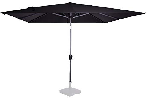 VONROC Parasol de Jardin Extérieur Rosolina 280x280cm - Parasol Inclinable Carré en Toile Protection Solaire UPF 50+ - Housse de Protection Inclus - Adapté pour Pied Diamètre Mât 48 cm