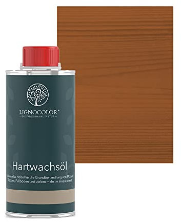 Lignocolor Hartwachsöl (250 ml, Kastanie) Holzöl für den Innenbereich
