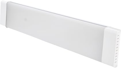 ONSSI Regleta LED Superficie Fácil de Limpiar Alta Luminosidad Iluminacion Para Cocina Oficinal Comecial (6500k,Blanca Fria) (Blanco Frío 120cm 80W)