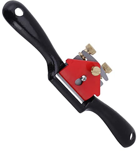 Handhobel, 22,9 Cm Verstellbarer Schabhobel mit Schraube für Holzhandwerk, Glatte Hobelholzbearbeitung, Premium-Handwerkzeug für Holzschnitzer, Perfektes Manuelles Werkzeug für
