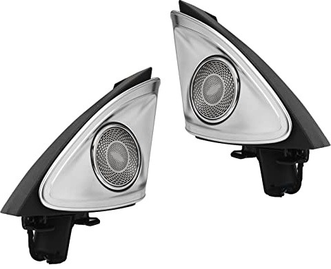 Tweeters de Haut-parleur o de Voiture, Tweeter Rotatif 64 Couleurs 4D avec Remplacement de L'éclairage Ambiant LED pour Classe E W213 2017-2021