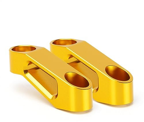 Lenkerendenspiegel Motorrad Rückspiegel Verlängerung Riser Verlängern Adapter Für Ducati Für Monster 797 821 1200 1200R 937 Für Monster 696 796 (Color : 3)