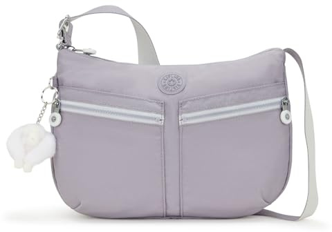 Kipling IZELLAH Mittelgroße Umhängetasche, Tender Grey (Grau)