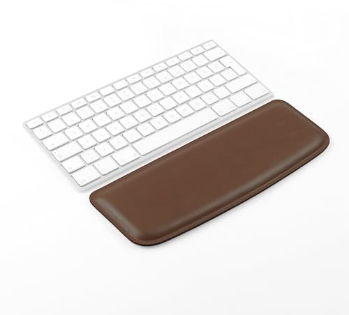 Londo Echtes Leder Tastaturpad - Premium Ergonomische Unterstützung für Komfortables Tippen bei der Arbeit und zu Hause