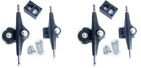 TsoLay 2X für Surf Skate Halter 6 Loch Basis 6,25 Halter Surf Skateboard Halter Adapter Heck Halter,2