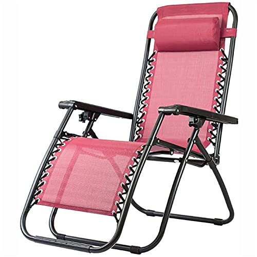 CCYENG Liegestuhl, Outdoor-Freizeit-Strandstuhl, Vierkantrohr, Faltbarer Rohrrohr-Loungesessel, Mittagspause, Rückenstuhl, Bürostuhl