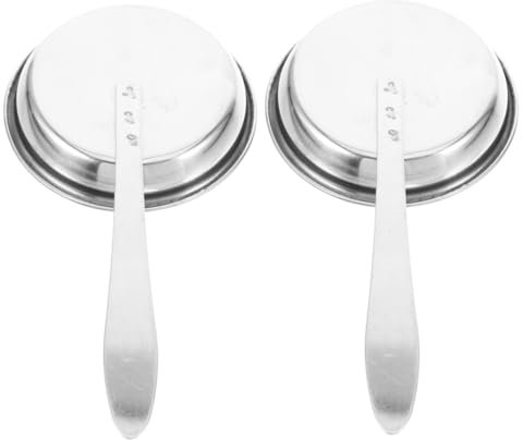 Zerodeko 2pcs Stainless Steel Candle Snuffer Long Handle Candle Extinguisher Flame Control and Home Decor