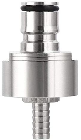 MNEVZX bierbrauset Bierbrauen Carbonation Cap 5/16 Zoll Barb CO2-Kupplung Homebrew Fass Heimbrau-Sets(A)