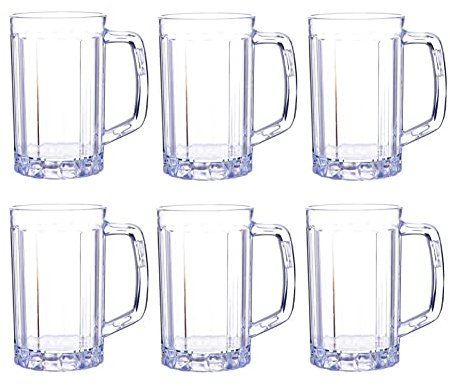 SDGBCXD， Vaso de pinta personalizado, juego de tazas de cerveza, vasos de cerveza con asa, vasos de cerveza grandes for congelar, vasos de cerveza for beber ，Tazas de Cerveza