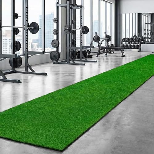 FORZA Sprint/Sled Track | Artificial Turf Training Surface for Indoor & Outdoor Use (Green)