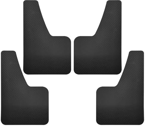 Paraspruzzi Auto Per Suzuki Per Jimny Per SJ20 (SJ30/SJ40/JA/JB) Parafanghi In Fibra Di Carbonio Protezione Paraspruzzi Parafango(Black)