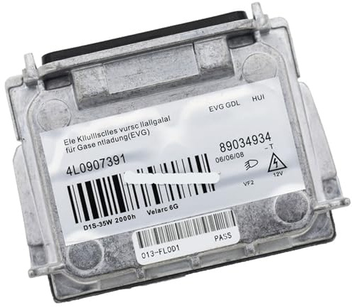 Xenon Ballast,Unité de ContrôLe Ballast 89034934 6G D1S HID Module de Ballast Phare au xénon Unité d'allumage Utilisation adaptée pour Citroen C5