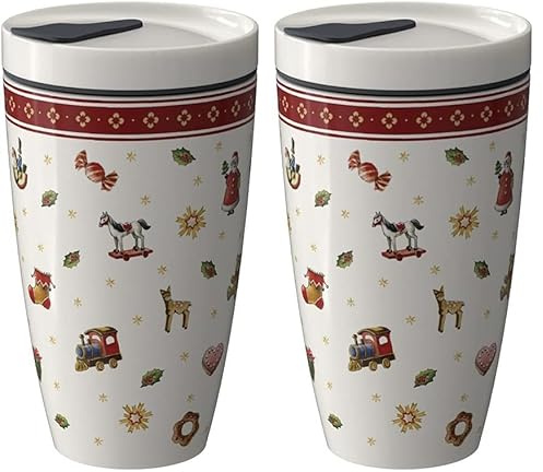 Villeroy & Boch like by group To Go 10-4868-9220 Toys Delight Gobelet Multicolore 0,35 l (Lot de 2)