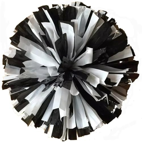 Cheerleading-pomponer, 2st Sports Cheerleading Pompoms, 32cm, Baton Handtag, Cheerleader Pompom