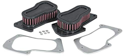 K&N SU-1806 Motorrad K&N Tausch-Luftfilter | kompatibel mit Suzuki Boulevard M109R/VZR1800 2006-2014 (2 Stück) (SU-1806)