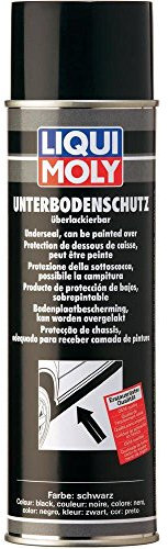 LIQUI MOLY Underseal, black (Spray) | 500 ml | Body protection | Underbody protection | SKU: 6113