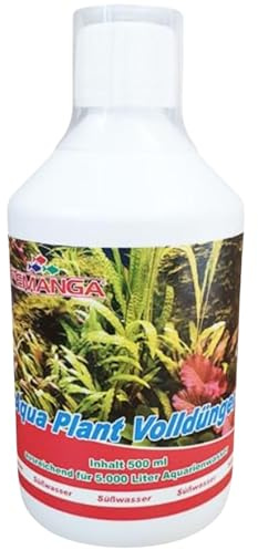 Femanga Süßwasser – Aqua Plant Volldünger 250 ml | Volldünger für Wasserpflanzen ohne Nitrat & Phosphat, alle wichtigen Nährstoffe, kräftiges Wachstum & sattgrüne Blätter