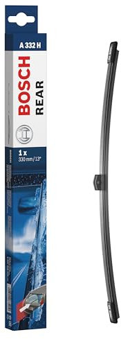 Bosch Scheibenwischer Rear A332H, Länge: 330mm – Scheibenwischer für Heckscheibe