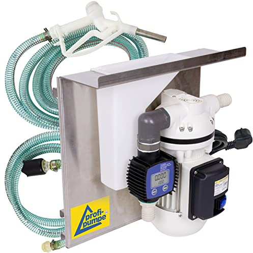 Pompa di aspirazione diesel, mini pompa di aspirazione per motore a gasolio da 12 V. Beccuccio e pompa, pompa elettrica con tubo per Diesel e benzina