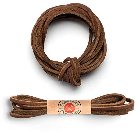 54 Premium Leather Boot Lace in Burnt Sienna - Premium Quality and Strength