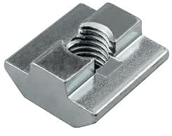 Nutenstein schwer Gleitmutter M8 Nut 8 für Aluprofil 40-er 10 Stück