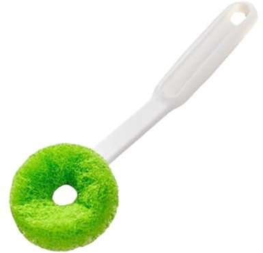 Cepillo de estropajo – Cepillo de limpieza de cocina para platos, limpiador de cocina con mango ergonómico, cepillo de limpieza de cocina para cuencos, ollas