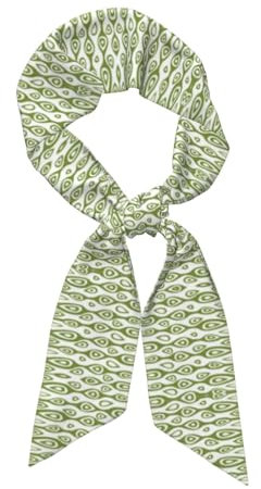 Mittelalterliche Kunstsymbole, grünes Kopftuch, modischer Schal für Haare, Strand, Kopftuch, Damenschal, modisches Geschenk, Schwarz , One size