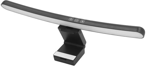 XUMIUZIY Barre D'éclairage Courbe, LED Universelle du Moniteur D'ordinateur incurvé Lampe pour les Yeux, la Lampe à écran D'écran à Alimentation USB Dimmable, Barre D'éclairage avec