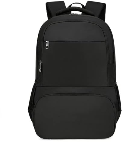 CINGHI LUSSO Zaino PC Portatile, Zaino da Viaggio con Borsa Termica Porta Pranzo con Porta USB, Laptop Zaino Lavoro Donna Uomo per Campeggio Viaggio - Nero