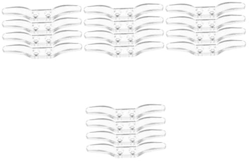 BESPORTBLE 16sets Curtain Hooks for Light Grey Curtains Blind Cord Retainer Window Treatments