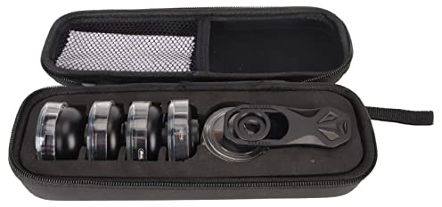 Denash Kit de Lente de Cámara Telefónica HD 5 en 1 Lente de Teleobjetivo Macro Versátil para Accesorios de Fotografía de Teléfonos Inteligentes