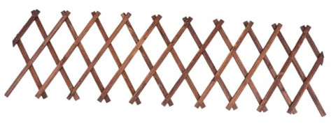 VILLCASE Treillis Bois Extensible pour Jardin Support Plantes Grimpantes Panneau Mural Décoratif Résistant Corrosion