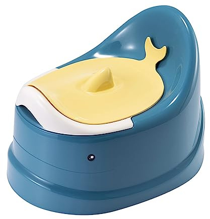 Tragbares Töpfchen mit geteiltem Design und Deckel für Kleinkinder, Reisetraining, Toilettensitz, Stuhl für Gilrs Baby Toilettentrainer