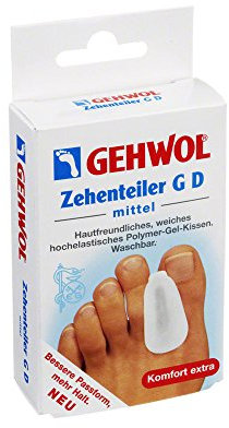 GEHWOL Zehenteiler G D Mittel, 3 Stück