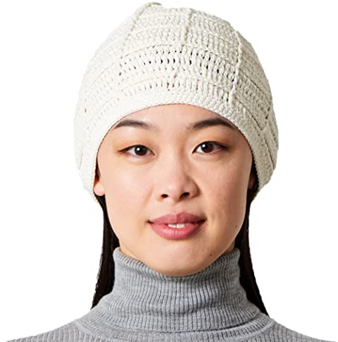 CHARM Herren 100% Baumwolle Beanie - Handmade Sommer Mütze Damen Häkel Strick