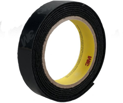 3M Schlaufenband SJ3571, Schwarz, 25 mm x 45.7 m, 3.8 mm, Aussenbreich