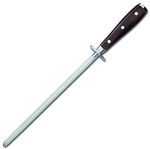 Wusthof IKON Honing Steel, 10, Brown