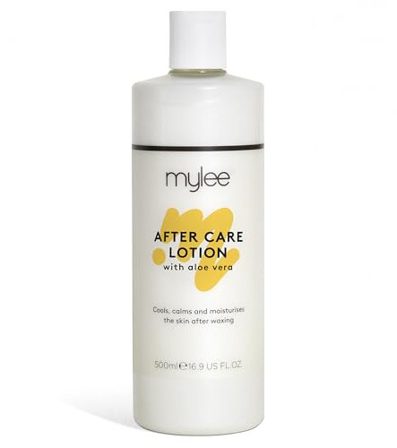 Mylee After Care Post Depilatory Skin Moisturiser for Smooth Skin, Enriched with Aloe Vera, Calming and Soothing Lotion (500ml)