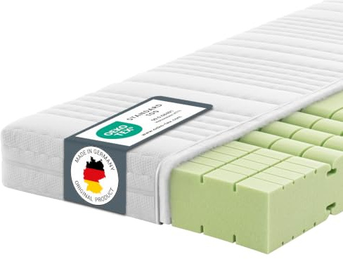 Ravensberger Matratzen Komfort-SAN® Härtegrad H4 (RG 50) 80 x 220 cm mit RAVOTEX Baumwollbezug