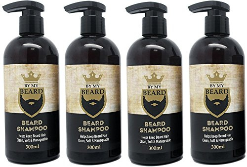 x4 By My Beard- Beard Shampoo Wash Men's Moustache Grooming Care Facial Hair