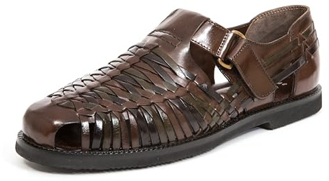 Deer Stags Men's Bamboo2 Sandal, Black, 12 US Men's Wide