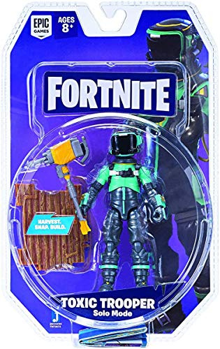 Toy Partner Figura FORTNITE Toxic Trooper 10 CM, Serie 2 Incluye 1 Accesorio, EN Blister, Multicolor (FNT0075)