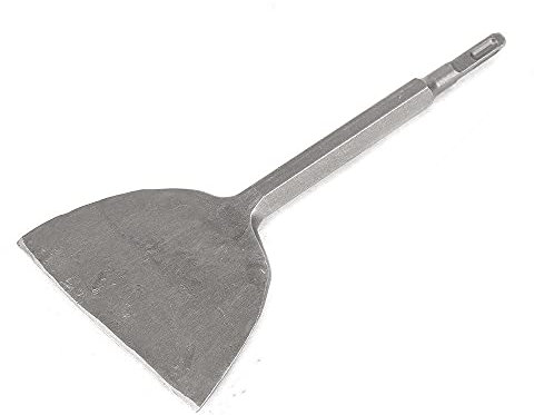 Elektrische Hammermeißel flach & V-Typ-Fliesenmeißel Quadratischer Hand-Breit-Meißel Abgewinkelter Heavy-Duty-gebogener Fliesenmeißel, 1