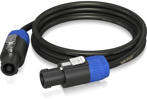 Behringer Speaker Cable - Speaker Twist Connectors - 3 m / 10 ft - Gold Performance - GLC2-300
