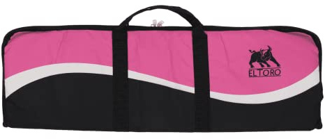elToro Wave - Bogentasche, aus robustem wasserabweisenden Cordura, für Recurvebögen (Pink)