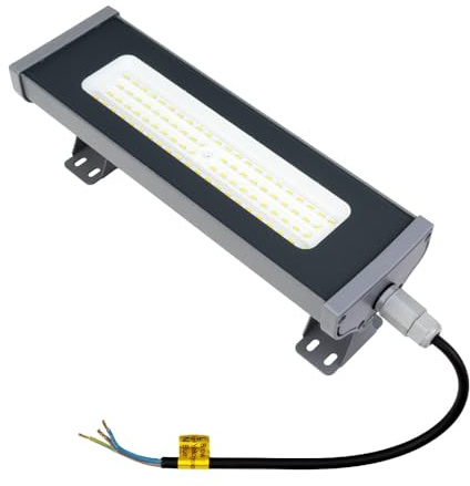 LUXULA LED Hallenstrahler 50W 6200lm, 5000K Neutralweiß | 120 lm/W, IP65 IK06, Industrie Hallenleuchte für Werkstatt, Lager und Garage, High Bay Industrielampe
