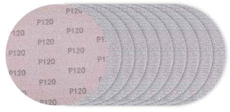 SALI Schleifgitter Ø 225mm 10 Stück Schleifscheiben Körnung 120 Klett Klettscheiben Selbsthaftend Schleifblätter Schleifpapier für Trockenbauschleifer Giraffenschleifer Wandschleifer Deckenschleifer