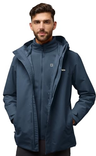 Jack Wolfskin Men's Altenberg 3-in-1 Jacket M Jacket